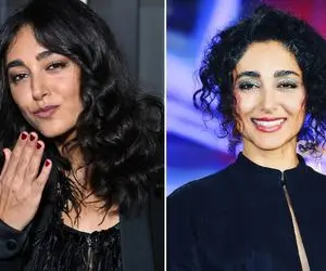 همکار هالیوودیِ "گلشیفته فراهانی" از جذابیتِ خانوم کف کرد؛ گردنبندی غول و تشریفاتی!