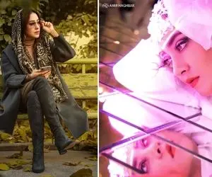 وقتی همه تو صف دماغ بودن خدا بهاره کیان افشار رو اسکیس زده ژَذاب؛ تیپو باااخ!