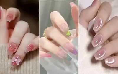 مدل ناخن کره ای 2025؛ طراحی های کیوت و فانتزی مختص دخترای نازپسند و مینیمال دوست