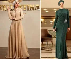 معرفی انواع لباس مجلسی پوشیده / اوج شیک بودن وقتی مثل خرم سلطان میشی تو تالار