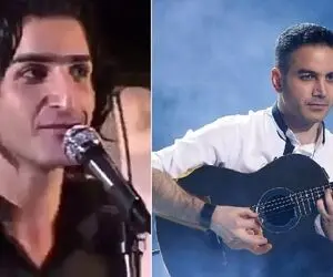 عمل بینی محسن یگانه تو نوزده سالگی / موهای گیسو کمند و گیرای خواننده خوش حنجره
