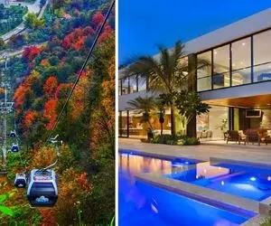 هزینه صفر تا صد ساخت ویلای لوکس 90 متری در نمک آبرود؛ تله کابین 300 تومنی هم چفتته