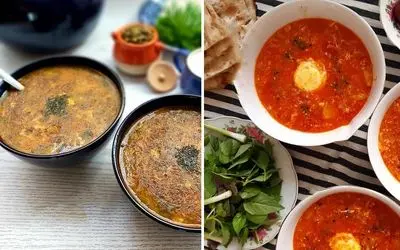 طرز تهیه اشکنه آذربایجان / غذای ساده و فوری با مزه فوق العاده