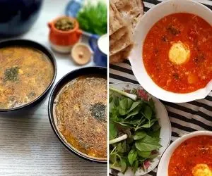 طرز تهیه اشکنه آذربایجان / غذای ساده و فوری با مزه فوق العاده