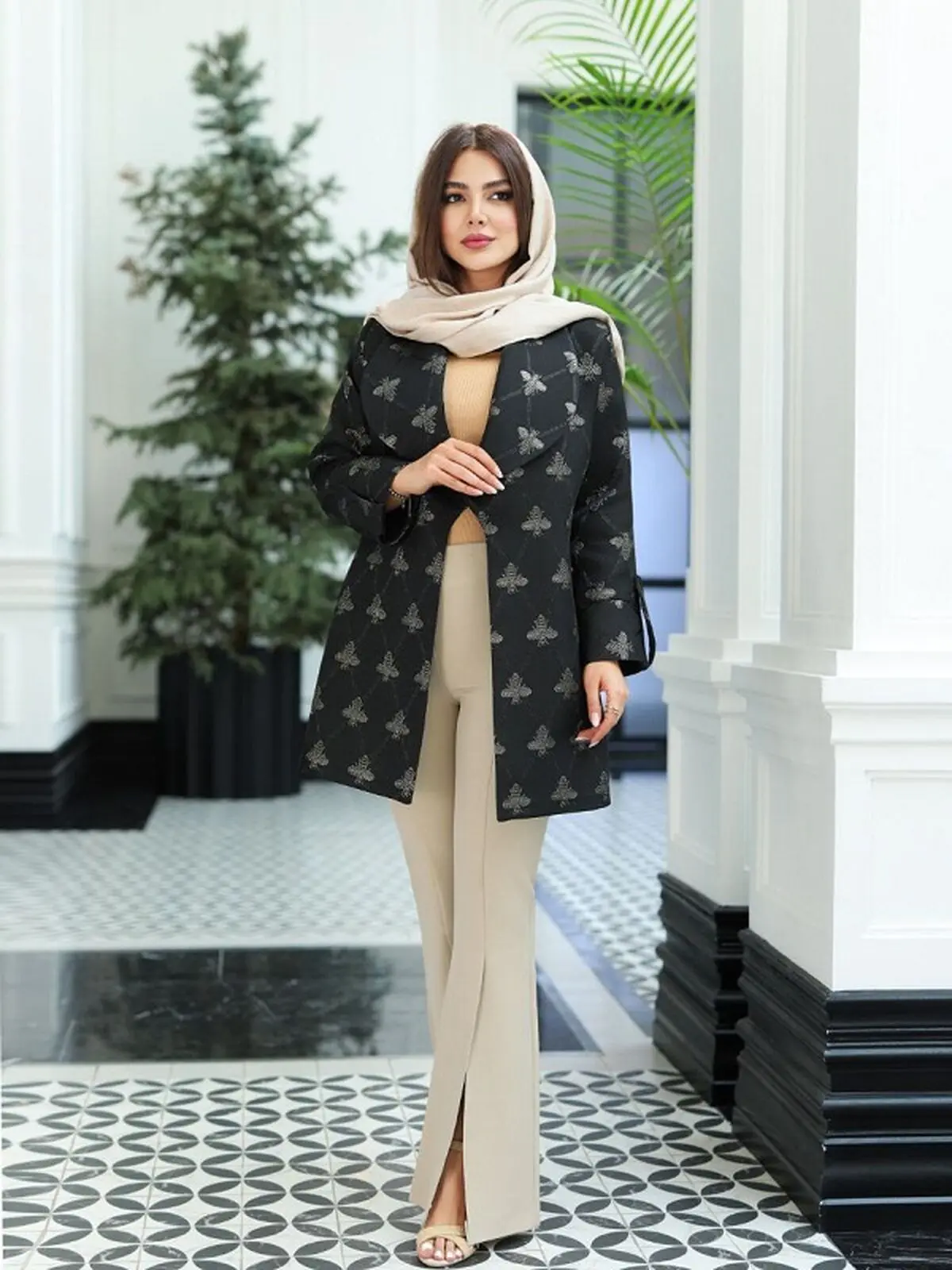 شلوار پارچه ای دمپا