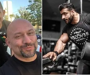 (عکس) کریسمس بازی هادی چوپان با خانوم آقای مربیش