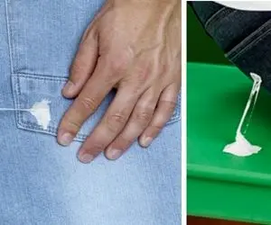 ترفندای پاک کردن آدامس از لباس / نمیخواد زور بزنی اینجوری خیلی راحت از شرش خلاص میشی