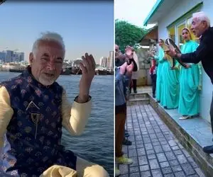 آواز دیش دیش؛ صادق بوقی با آو آو آو رفت رو آب های دبی و میخونه هر کی مشتی عشقی رشتی