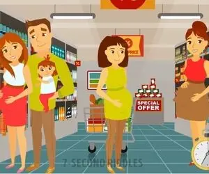 هوش تصویری؛ اگه فکر میکنی تیز هوشی بگو کدوم از این خانوما واقعاً باردار نیست؟