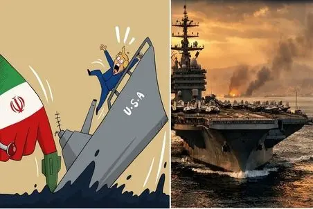 غرق شدن ناوهای آمریکایی از کلام تا عمل؛ این غول جنگی را چگونه می‌ توان زیر آب کشاند؟