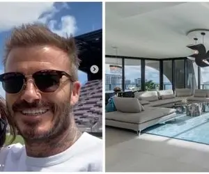 (عکس) عمارت 1000 میلیاردی دیوید و ویکتوریا بکهام!