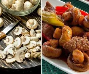  خورش قارچ و گوشت که مزه خوبش از یادت نمیره/ طرفدارای قارچ این غذا رو از دست ندن