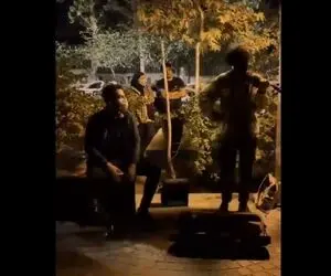 آواز خیابانی؛ ببیند آریا معروف چه ویولنی میزنه و مردمو به وجد آورده!