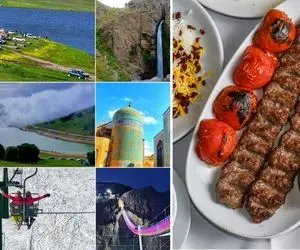 بهترین رستوران های اردبیل / تجربه کباب های فوق العاده در طبیعت سرسبز و زیبا