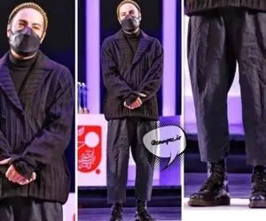 (عکس) تیپ عجیب نوید محمدزاده در جشنوراه فجر