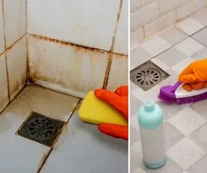 بهترین روش های تمیز کردن کاشی و بندکشی دستشویی؛ از زرد شدگی های قدیمی خلاص شوید