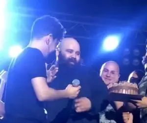 آواز احساسی؛ بادیگارد مرتضی پاشایی دار فانی رو وداع گفت اشک میریزی با این صحنه