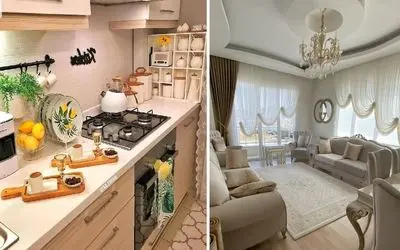 چیدمان شیک خانه عروس؛ این مدلا واسه دخترایی که میخوان هی از خونشون عکس بزارن عالیه