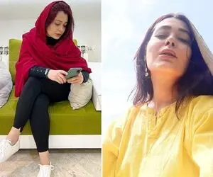 سانیا سالاری بازیگر ساده دلدادگان چه فیگور تنگ و مارپیچی میاد تو اینستا؛ تریپ قناریشو!
