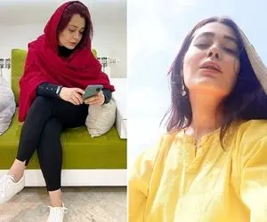 سانیا سالاری بازیگر ساده دلدادگان چه فیگور تنگ و مارپیچی میاد تو اینستا؛ تریپ قناریشو!