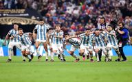 (عکس) شادی عجیب دو آرژانتینی پس از قهرمانی در جام جهانی 