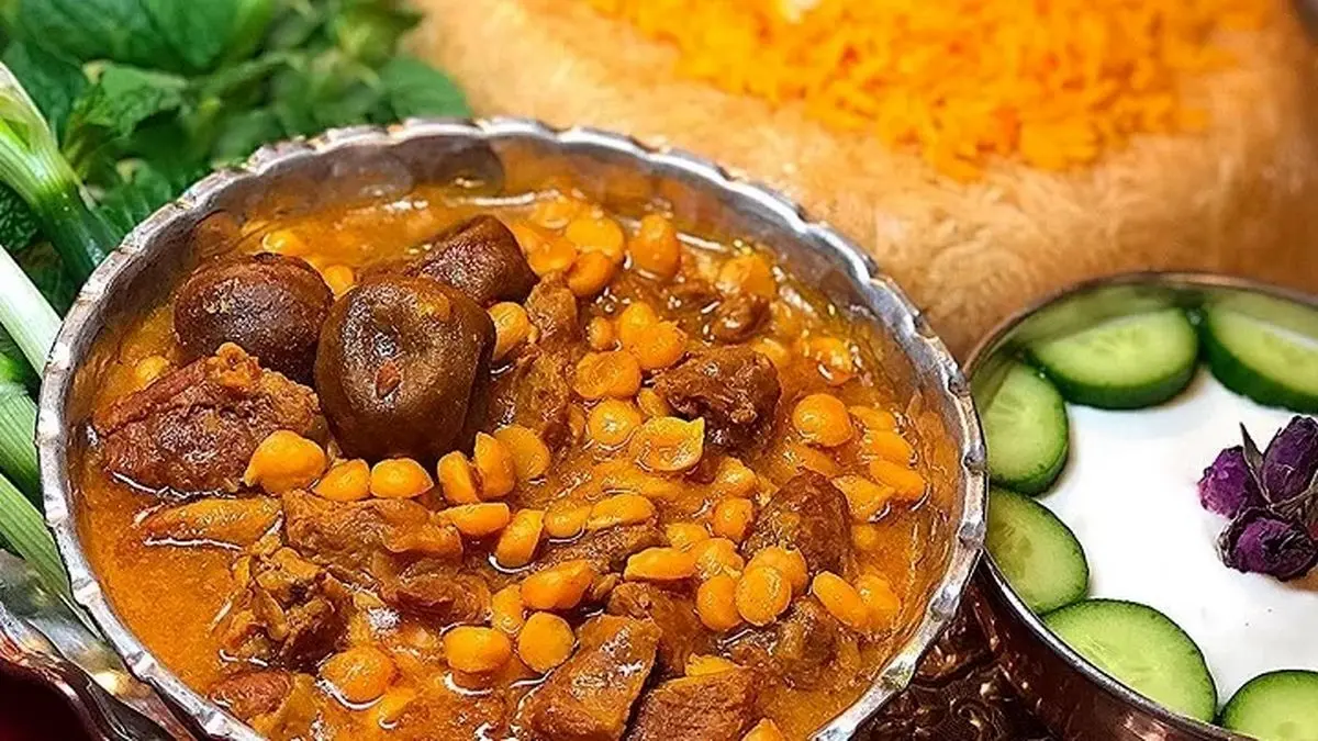 خورش نخود آله