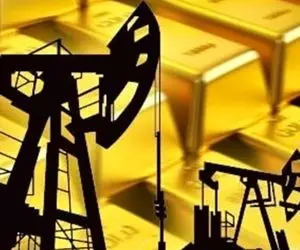 کاهش قیمت طلا در پی افزایش بهای نفت و بیت کوین 