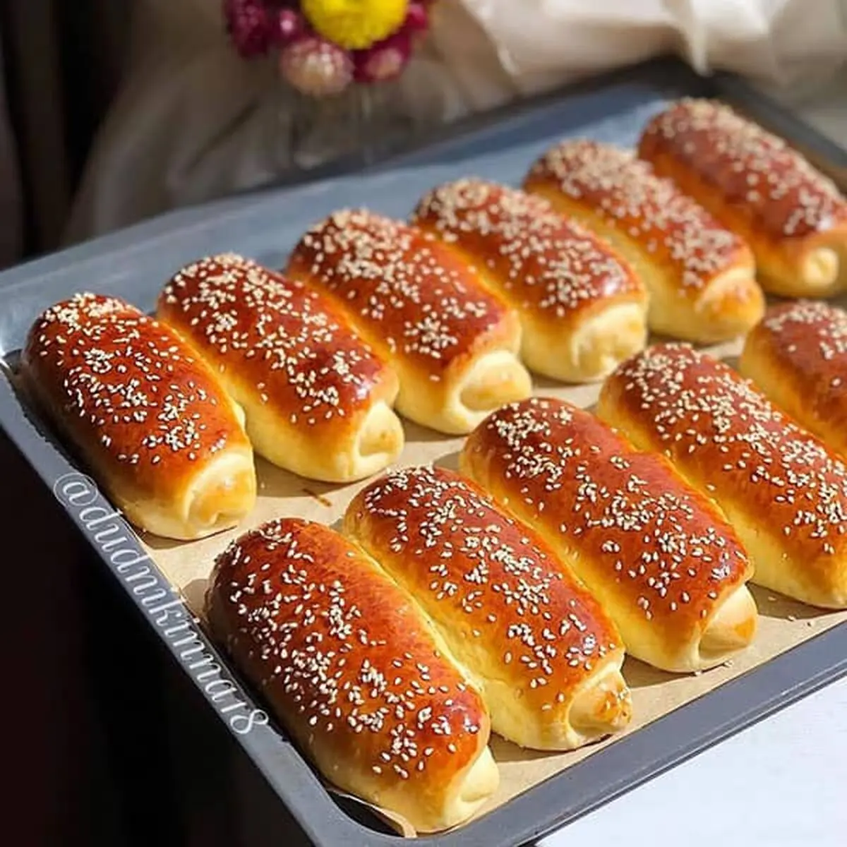 طرز تهیه نان پنیری 