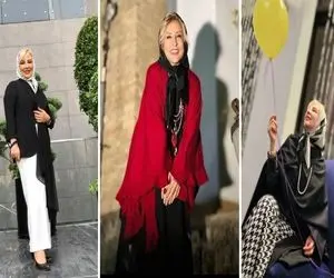 مرجانه گلچین و ژستای نونهالیش خانوم رو چه فسقل فیس کرد؛ با کیکش میشه کله شکوند!