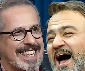 سوتی خندان؛ ترکیب مهران غفوریان و رضویان ترکوند جوک میگن از بی نمکیه زیاد هرهر میخندی