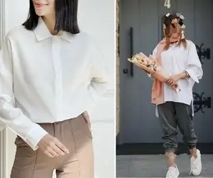 اصول ست کردن شومیز سفید / بهت میگم چجوری با شومیز سفید استایل عالی بسازی