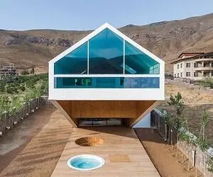 (تصاویر) ویلاهای برنده در دوسالانه ملی معماری ایران