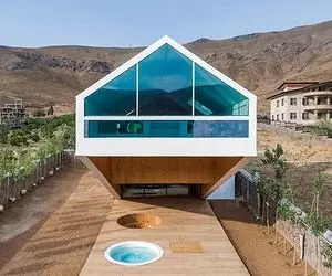 (تصاویر) ویلاهای برنده در دوسالانه ملی معماری ایران