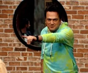 سکانس خندان/ رقص عربی حامد آهنگی ببینید چه قشنگ میرقصه