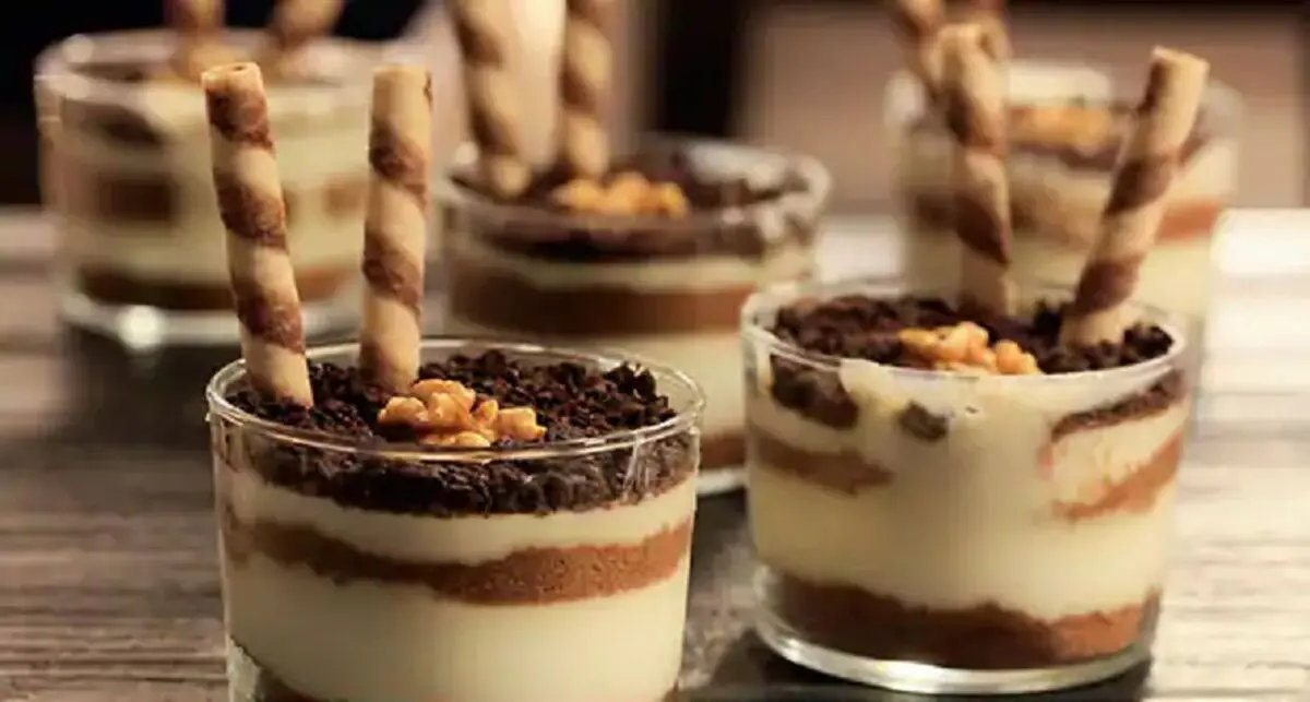 طرز تهیه پودینگ شکلاتی