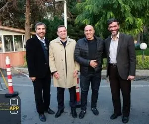 ملاقات علی منصور با رئیس فدراسیون و سعید محمد قبل بازی پرسپولیس!