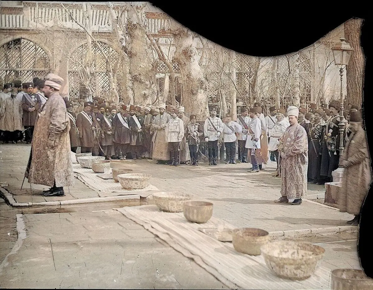 سلام نوروزی ناصر الدین شاه