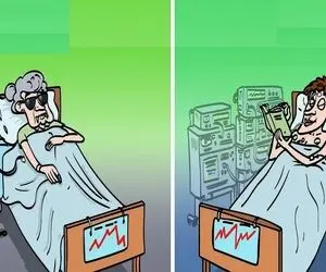 بازی فکری؛ کدام از بیمارها به رسیدگی بیشتری احتیاج داره؟