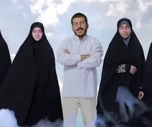 تبلیغ چند همسری با مرد 4 زنه در برنامه تلویزیونی! + ویدئو