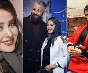 خودنمایی "الناز حبیبی" تو بغل یه آقای خوش قامت و جذاب؛ باندانا چه نازش کرده!