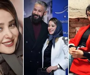 خودنمایی "الناز حبیبی" تو بغل یه آقای خوش قامت و جذاب؛ باندانا چه نازش کرده!