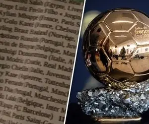 برنده توپ طلای 2022 لو رفت ؛ آبروریزی برای بالون دور (+فهرست کامل افشاشده)