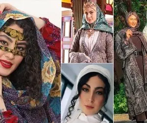 مریم مومن گیساشو جوجویی بافته و فیگوری گرفته زاویه دار؛ فخری بانوی عمارت چه لاتی شده!