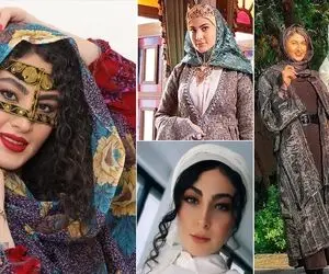 مریم مومن گیساشو جوجویی بافته و فیگوری گرفته زاویه دار؛ فخری بانوی عمارت چه لاتی شده!