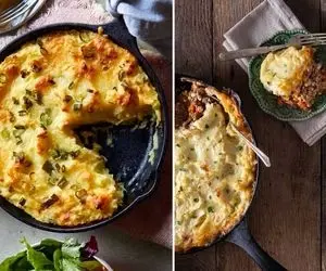 طرز تهیه پای سیب زمینی / یه غذای فوق العاده خوشمزه با دستور پخت راحت