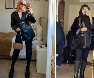 انواع استایل با بوت بلند و نیم بوت / دیگه کتونی صندلو پرت کن ته کمد خوشگلی به ایناست