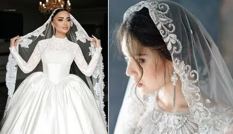 مدل تور عروس از کلیسایی تا لوکس؛ جزئی که بهش کم محلی میشه ولی زیباییتو تضمین میکنه