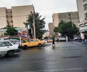 تصاویر ارسالی مخاطبان از نخستین بارش باران در شهر کرج