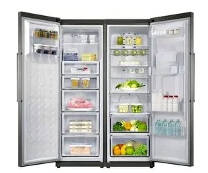 قیمت یخچال فریزر سام امروز شنبه  ۲۱فروردین ‌1400