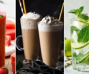 طرز تهیه 7 نوشیدنی خنک واسه تابستون؛ هم اسموتی داریم هم میلک شیک و موهیتو